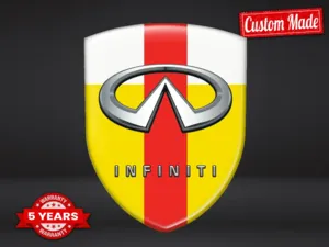 Infiniti Resin badges Exclusive Style Custom Car Labels